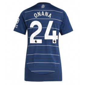 Damen Fußballbekleidung Aston Villa Amadou Onana #24 3rd Trikot 2024-25 Kurzarm